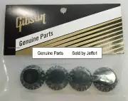 GIBSON® Les Paul Knobs Top Hat Set Black SG V Firebird ES Custom HP "REAL DEAL"
