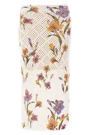 TWIN SET Mesh Skirt