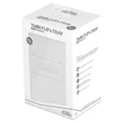Ultimate Guard Deck Case: Twin Flip´n´Tray 160+ Standard Size Monocolor- White