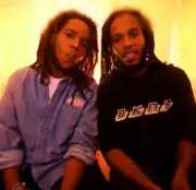 Jamaican-musician Stephen Marley and Ziggy Marley Old Photo 1