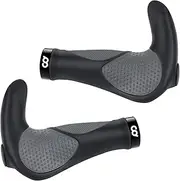 CyclingDeal Mountain Bike Bicycle Handlebar Grips - with Specialized Ergonomic & Anti-Slip Design for MTB & Hybrid Bikes - 1 Pair of Soft Gel Grips