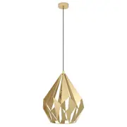 Carlton Pendant Light Large in Gold