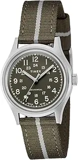 [Timex] TW2U69000LG Men's MK1 Mechanical Green Dial Strap Watch