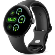 Google Pixel Watch 3 Wi-Fi 41mm ( Matte Black with Obsidian Active Band)