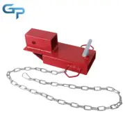 Insert Forklift Trailer Hitch Receiver 2" for Pallet Forks Towing Adapter