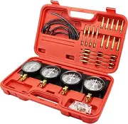 VEVOR Fuel Vacuum Carburetor Synchronize Tool Kit Fuel Vacuum Carburetor Synchronizer carb sync Gauge Set with Rubber Hose