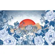 Re-Design with Prima Tissue Paper - CECE Skull Chinoiserie
