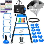 Agility Training Equipment Set | Soccer Training Equipment for Kids Youth | Agil