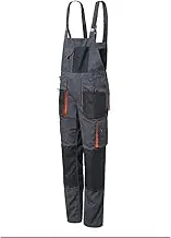 Men’S Work Bib and Brace Overall with Pockets Work Overall Workwear Jacket Pants