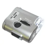 Heebie jeebies MiMicro Tiny Pocket Sized Microscope 60x Magnification UV Light