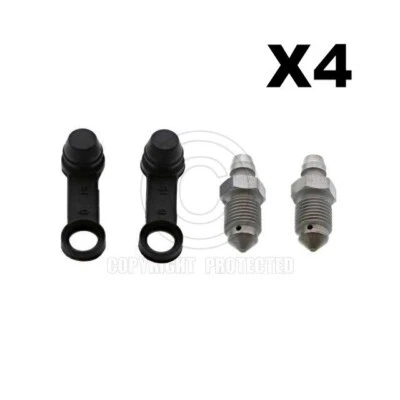 Porsche 928 944 968 Cayenne Front & Rear Brake Caliper Bleed Valve Screw Set