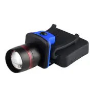 LED Clip-On Head Torch Cap Hat Light Headlamp Fishing Camping Zoomable Torch c