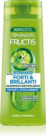 Garnier Fructis Forti & Brillanti shampoo for shiny hair 250 ml