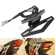 For KTM 1290 Super Duke R 2014-19 Fender Eliminator Tail Tidy W/ LED Amber Light