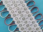 Magic Full Color LED Light Module SMD 5050 DC12V 3 led 0.72W WS 2811 Injection Waterproof IP65 75mm*15mm*5mm (1000 modules) (IC: 2811)