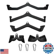 BLUSLM LAT Pulldown Attachments, LAT Bar Cable Machine Attachment,T-bar V-bar