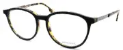 Diesel DL5117 005 Unisex Eyeglasses Frames 52-17-145 Black Denim / Blonde Havana