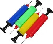 YARNOW 4Pcs Mini Air Pump for Sports Balls Compact Portable Inflator for Basketball Volleyball Soccer Lightweight Durable Design for Easy Travel Storage