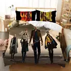 Handsome Alliance Warrior 3D Quilt Duvet Doona Cover Set Pillow case Print