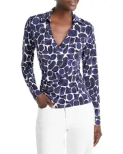 Nic+Zoe Geo Pebble Knit Wrap Top