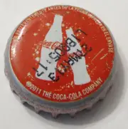 COCA COLA Colombia crown bottle caps kronkorken capsule chapas
