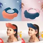 Ear Protection Silicone Bath Visor Baby Bath Cap Shampoo Shield Baby Shower Cap