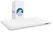 Hyper Slim Gel Memory Foam Pillow for Stomach and Back Sleepers - Thin, Flat ...