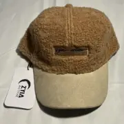 Zyia Active Camel Sherpa Adjustable Hat / Cap NEW Women's One-Size NWT