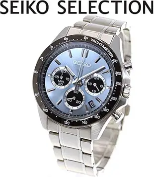 免運可刷卡 日本公司貨 日本限定 SEIKO 三眼計時腕錶 SBTR027 日本精工 不鏽鋼錶殼 日常防水 石英錶 禮物 日本必買代購