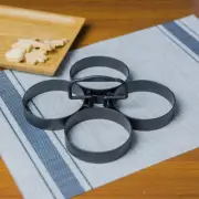 Egg Cooking Rings Metal Fry Mould Non-stick Frying Pan Boiler