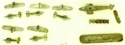 6x Aircraft for Ship Model 1:1250 SHPX24 Å