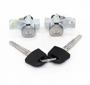 Ignition Switch Left Right Door Lock Cylinder Key Set, for Isuzu, Holden 2002-2010 Rodeo DMAX D-MAX Denver 2003-2011 8973765610 8973765620 Driver Side Security kit(Lavender)