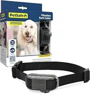 PetSafe Bark Control Collar - Vibration - Medium & Large Dogs - Black - Waterproof Up to 5 Feet - Adjustable Size - Unisex - Nylon Material