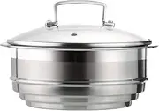 Le Creuset 3-Ply Stainless Steel Multi Steamer, 16 cm to 20 cm