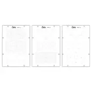 Sizzix Clear stamp Set 18/Pkg W/ Stencils 3/PKg By Vic Von S-Geometric,1Pk