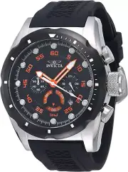 Invicta Men'S 20305 Speedway Analog Display Japanese Quartz Black Watch, Stainle