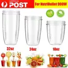 18/24/32OZ Clear Juicer Cup Mug Replaceable Mug For NutriBullet Blender Home AU