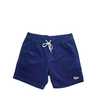 RVCA Escape Cord Elastic Edge Shorts Outer Space Sale