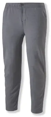 Puma CLOUDSPUN GRYLBL Golf Pants - NWT Mens Size Large (34-36) Grey - #46748-D6