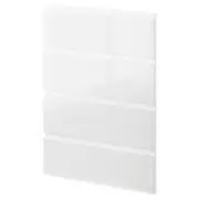 METOD 4 fronts for dishwasher, Voxtorp high-gloss/white, 60 cm