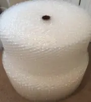 1/2" x 12" Wide Large Bubble Cushioning Wrap Roll Perforated 250 ft Long Total