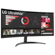 LG 34WR50QC-B 34" WQHD 100Hz VA Curved Monitor
