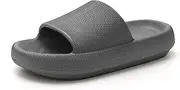 Cloud Slippers for Men and Women Pillow House Slides Non-Slip Sole Open Toe Quick Drying Bathroom Slippers with Thicken Sole Indoor and Outdoor