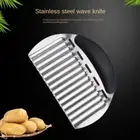 Stainless Steel Potato Cutter Wavy Vegetable Chopper Potato Slicer Carrot