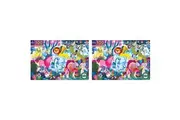 2x 100pc eeBoo Jigsaw Puzzle Magical Creatures 45x68cm Educational Game 5y+