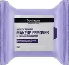 Neutrogena Night Calming Makeup Remover Wipes 25 Pack|Cleansing Wipes Dissolv...