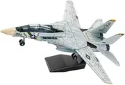 1/72 Scale Fighter Model Kit Fine Motor Skills DIY Adults Gifts Simulation Aircraft Ornament Airplane Toy for Home Office Bar, F14
