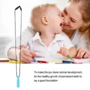 5 Colors Silicone Baby Teether Necklace Teething Chew Toys Infants Dental Car US