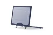 WASSUP Starry Case for MacBook Air 15 inch 2023-2024 Release Slim Rubberized TPU Bumper Cover & Fold Kickstand-DarkBlue