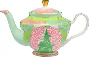 Maxwell & Williams Wicked Pink Goes Good with Green Teapot and Infuser in Elphaba Gift Box, 1 Litre Capacity, Green